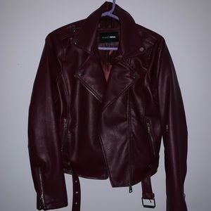 Faux leather jacket from FASHION NOVA